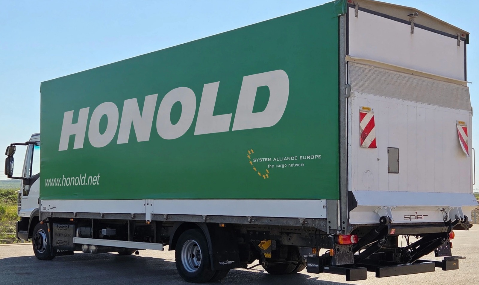 IVECO EUROCARGO 75E190 EURO 6 CENTINATO CON SPONDA IDRAULICA