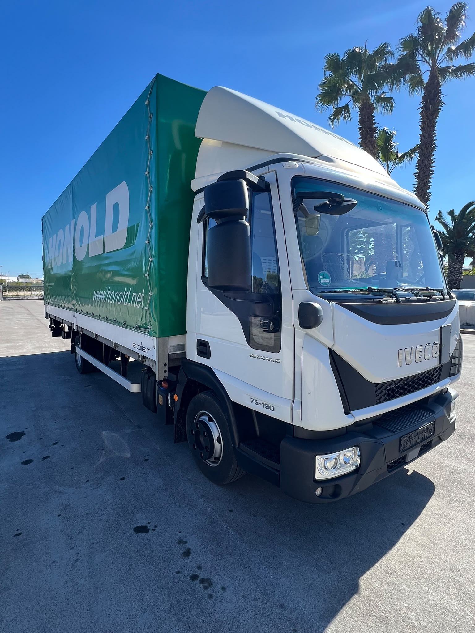 IVECO EUROCARGO 75E190 EURO 6 CENTINATO CON SPONDA 2022